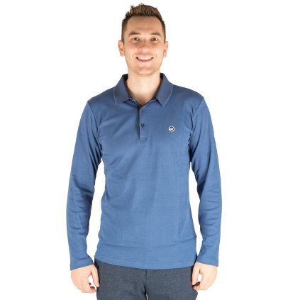 Pánska polokošeľa s dlhým rukávom