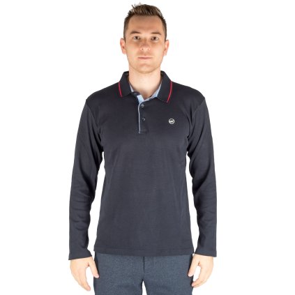 Pánska polokošeľa s dlhým rukávom