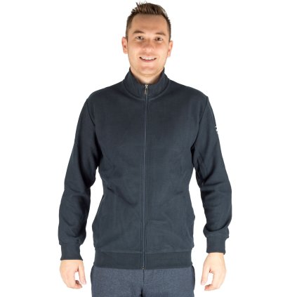 Pánsky pulóver so stojačikom na zips