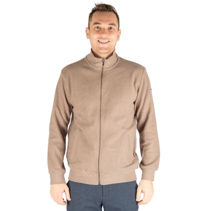 Pánsky pulóver so stojačikom na zips