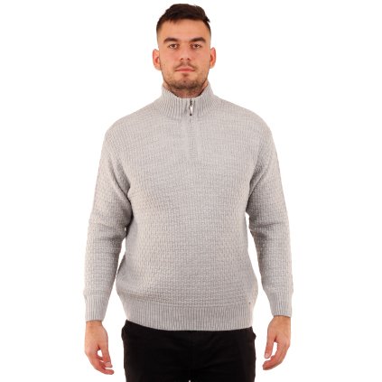 Pánsky Sveter s krátkym zipsom (Veľkosť 3XL)