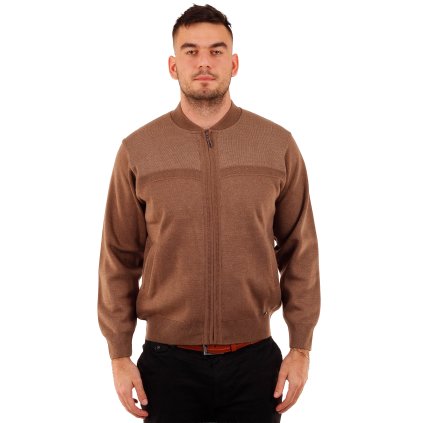 Pánsky Sveter s dlhým zipsom (Veľkosť 3XL)