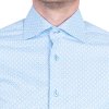 Pánska vzorovaná Košeľa v strihu Slim fit s dlhým rukávom