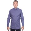 Pánska vzorovaná Košeľa v strihu Slim fit s dlhým rukávom