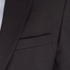 Čierny pánsky oblek s elastanom (Veľkosť 6/50)