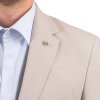Svetlosivý melírovaný pánsky oblek s elastanom v Regular fit strihu (Veľkosť 6/48)