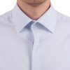 Svetlomodrá pánska košeľa v strihu Regular fit s Dlhým rukávom (Veľkosť 41)