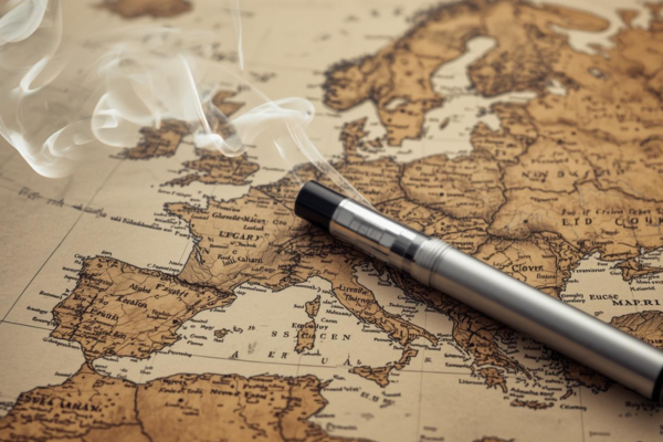 Evropa pod párou: Pravidla a trendy vapingu v roce 2025
