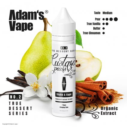 Adams Vape Custard Pears 02