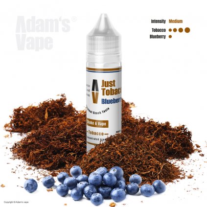 Adams Vape Just Tobacco Blueberry