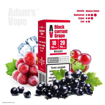 AdamsVape Hotovky Blackcurrant Grape main 2025 01