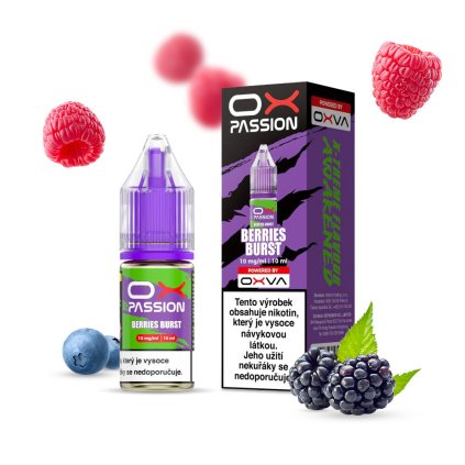 LIQUID OXVA OX PASSION SALTS BERRIES BURST