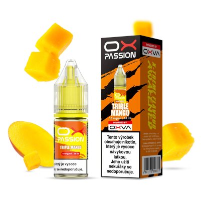 LIQUID OXVA OX PASSION SALTS TRIPLE MANGO
