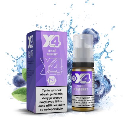 LIQUID X4 BAR JUICE BLUEBERRY