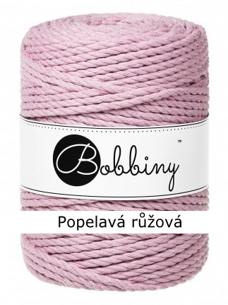 popelavá růžová