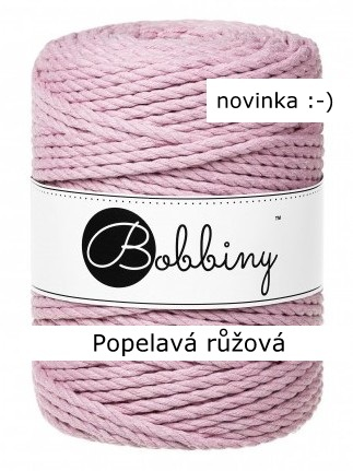 popelavá růžová