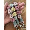 Klíčenka na ruku - kytičky