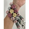 Klíčenka na ruku - kytičky