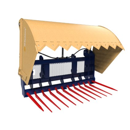 msc silage cutter with forks