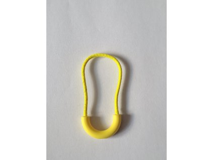 Tahačky na zip žluté 6 ks