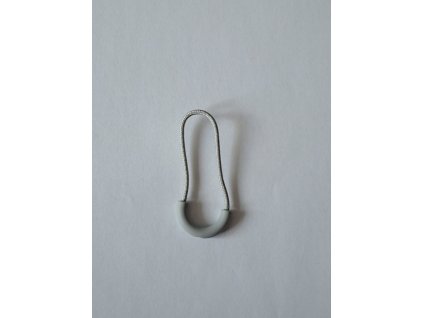 Tahačky na zip šedé 6 ks