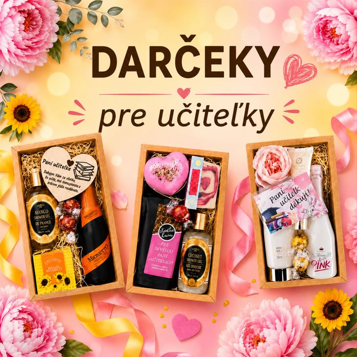 Darčeky pre učiteľky