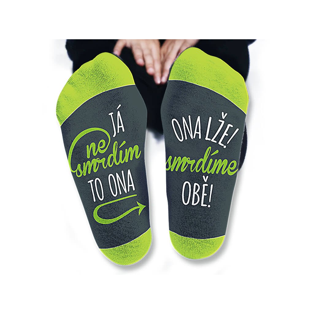 Pánske ponožky – Ja nesmrdím