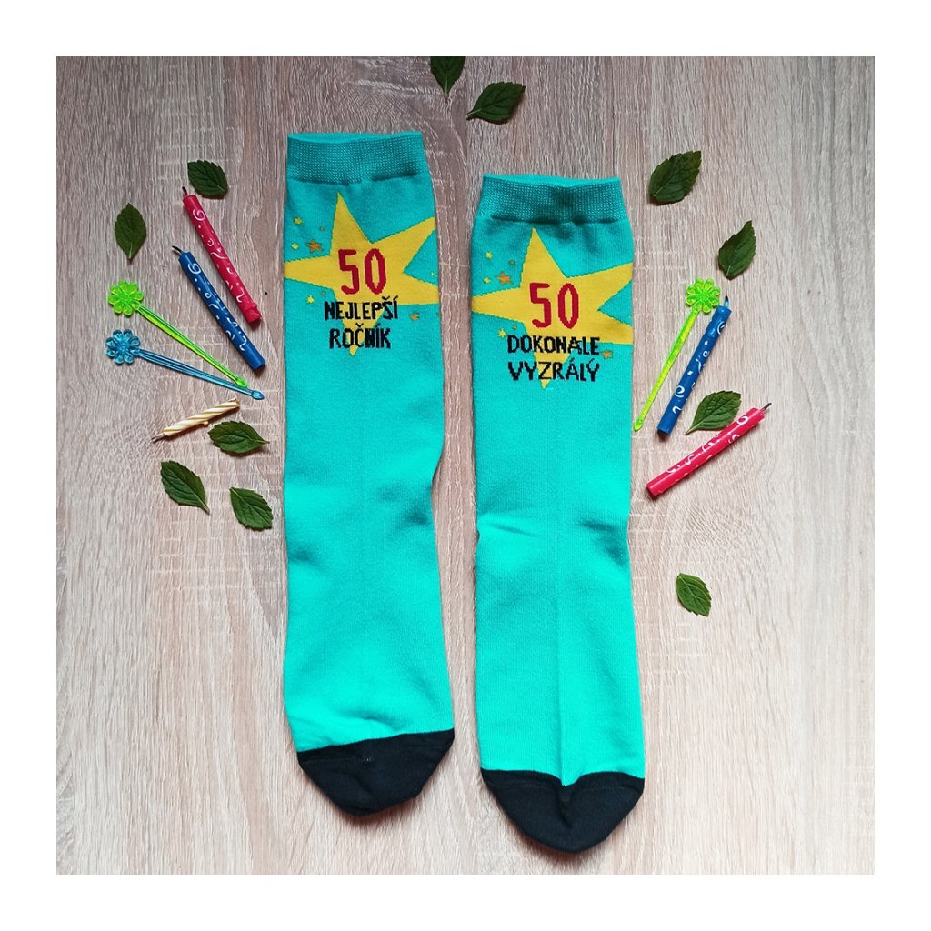 Veselé ponožky – 50 najlepší ročník