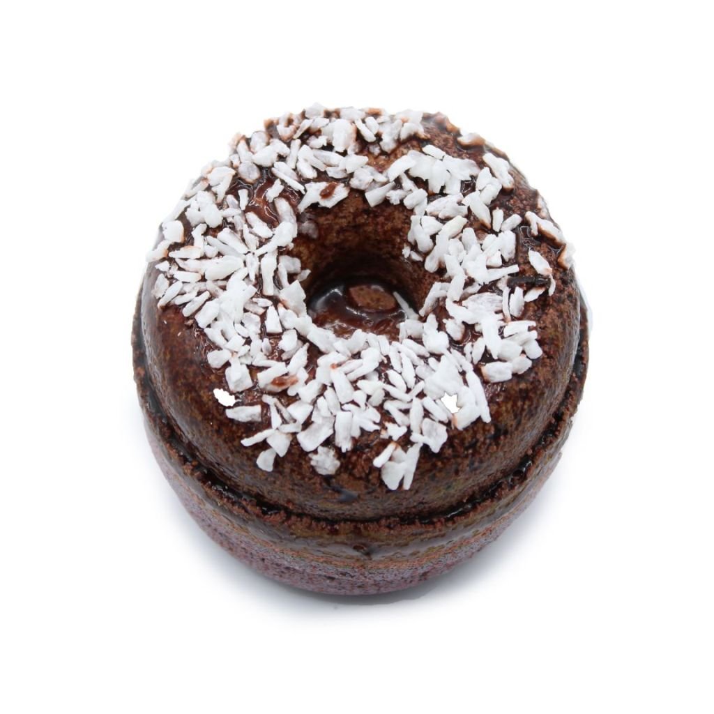 Šumivý Donut do Kúpele - Čokoláda a Kokos