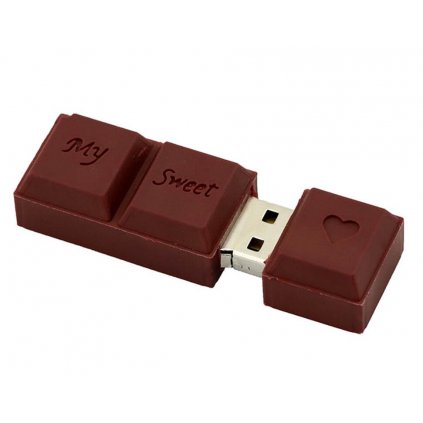 USB flash disk, čokoláda, 32 GB