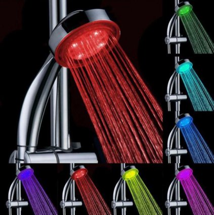 Svietiaca LED sprcha