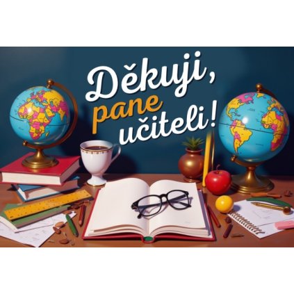Průkazka Děkuji pane učiteli!