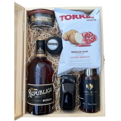 Dárkový dřevěný box Exclusive