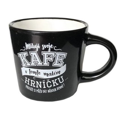 Mini hrneček Miluji svoje kafe