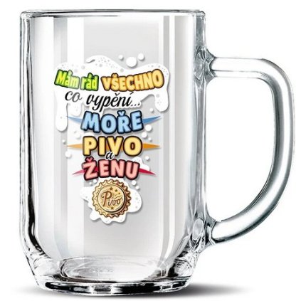 Půllitr Mám rád všechno co vypění