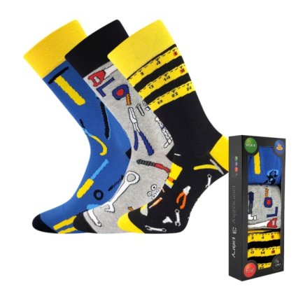 Ponožky pro kutily - dárková sada