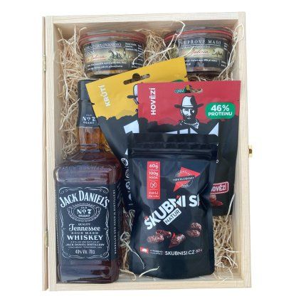 Dřevěný box Masožravec