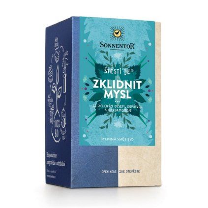 Čaj Štěstí je Zklidnit mysl