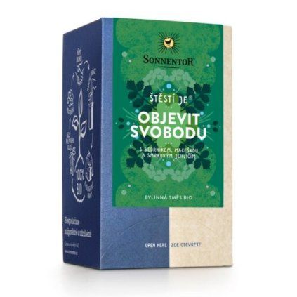 Čaj Štěstí je Objevit svobodu