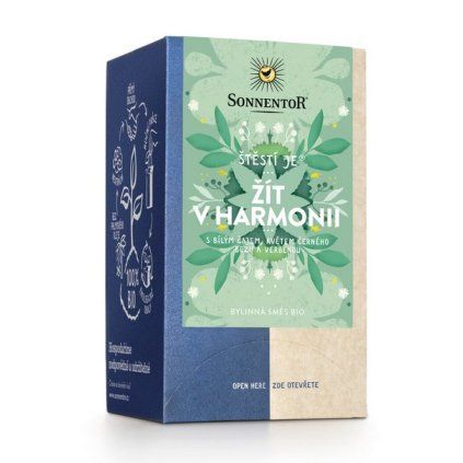 Čaj Štěstí je Žít v harmonii