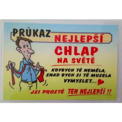 Preukaz – Najlepší chlap