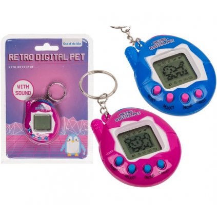 Retro mini hra- klíčenka Tamagotchi