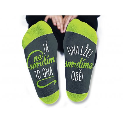 Pánske ponožky – Ja nesmrdím