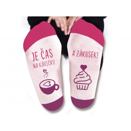 Dámske ponožky – Čas na kávičku