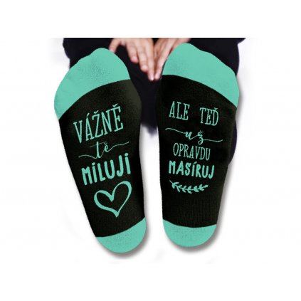 Dámske ponožky – Vážne ťa milujem