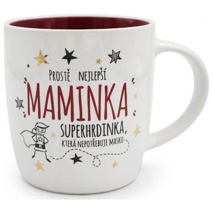 Hrnček – mamička superhrdinka