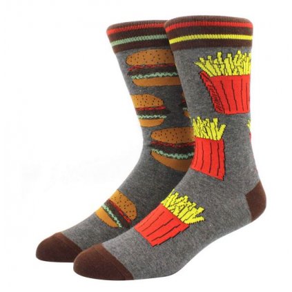 Veselé ponožky Hranolky