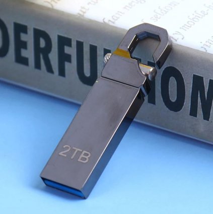 Kovový 2TB USB flash disk