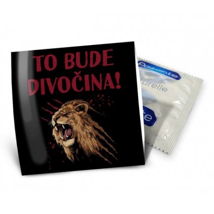 Vtipný kondóm - To bude divočina