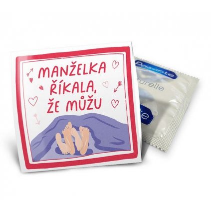 Vtipný kondóm - Manželka hovorila, že môžem